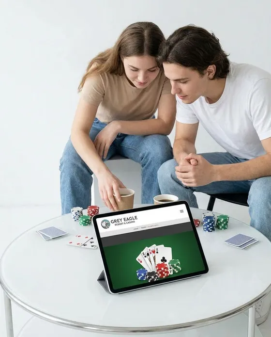 play blackjack at Grey Eagle Resort & Casino